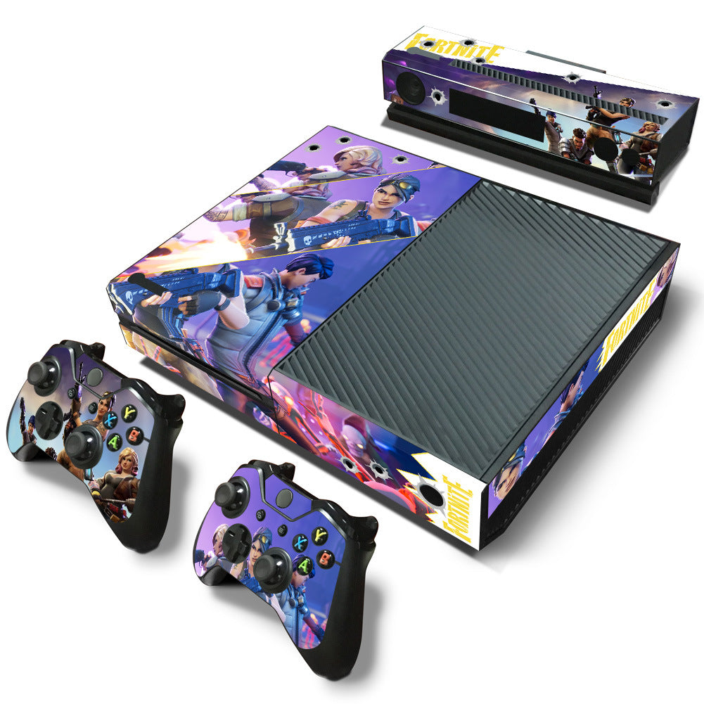 Fortnite Game Sticker Vinyl para Microsoft Xbox One Controller Skins para Xbox One Gamepad Cubierta para Xbox One PVC Protector