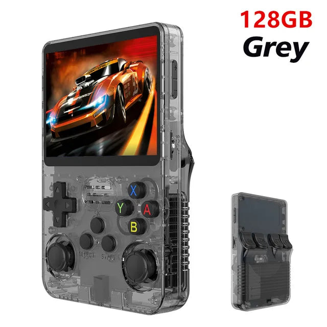 R36S Retro Handheld Video Game Console Linux System 3.5 Inch IPS Screen Portable Pocket Video Player 128GB Games Boy Gift