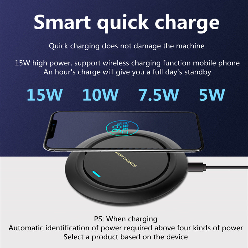 Desktop Wireless Charger Wireless Fast Charge for Huawei Wireless Charger Round Wireless Charger