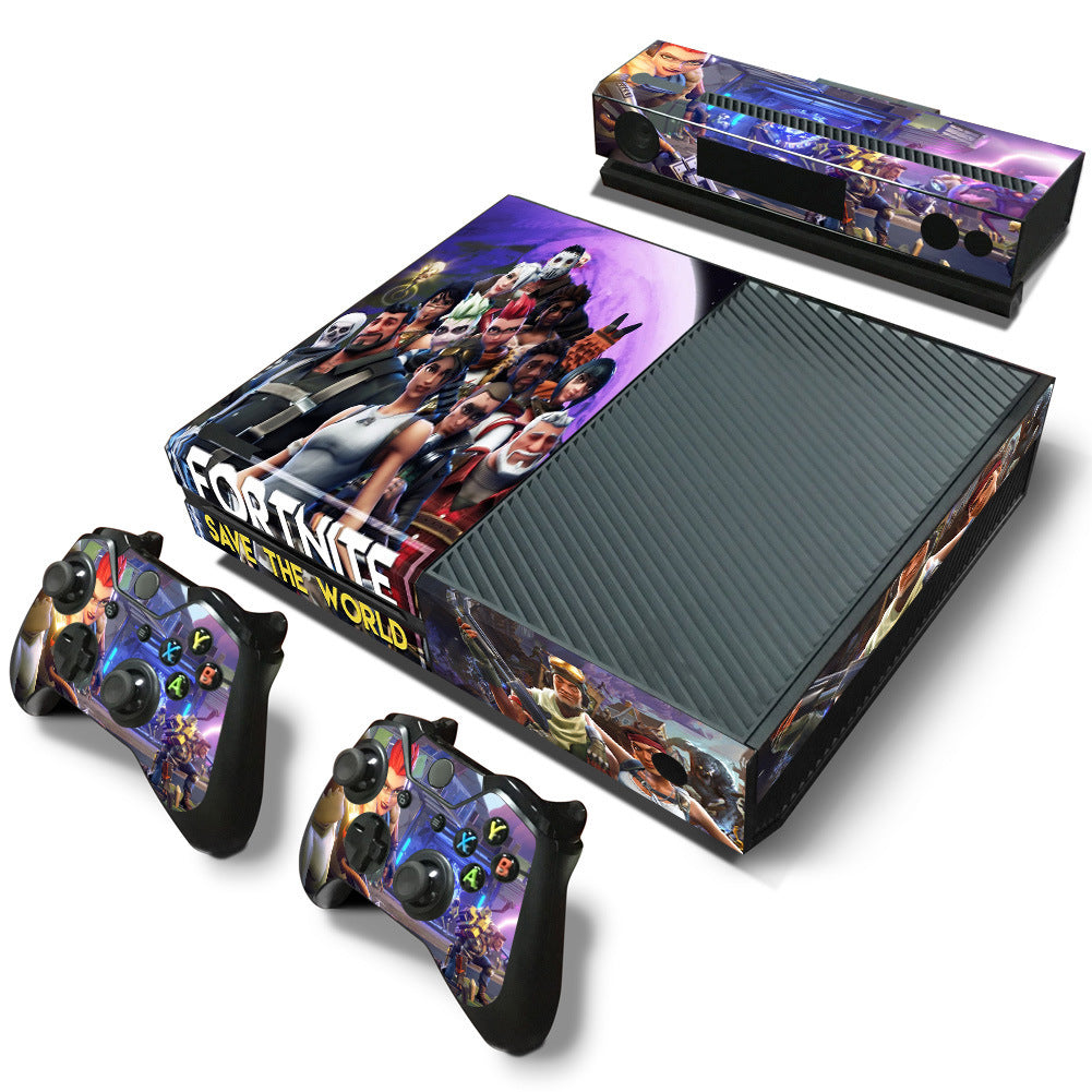 Fortnite Game Sticker Vinyl para Microsoft Xbox One Controller Skins para Xbox One Gamepad Cubierta para Xbox One PVC Protector