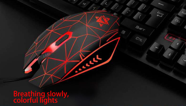 VX7 Waterproof LED Keyboard Mouse Headset Gaming set