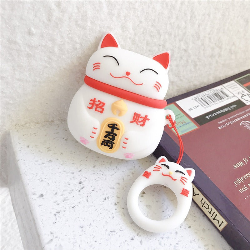 Applicable To The New Huawei 4 Headset Case Cute Cartoon Freebuds4 Wireless Bluetooth Silicone Headset Case