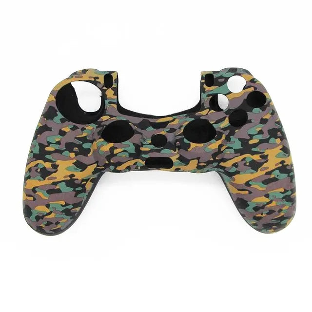 PS4 Accessories Silicone Gel Guards sleeve Skin Grips Cover Case Caps For Playstation 4 PS4 Pro Slim Durable Camouflage Camo