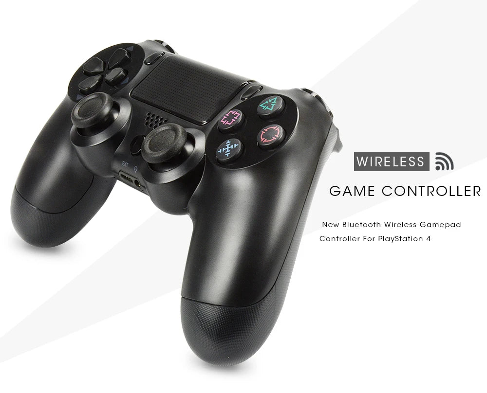 PS4 Wireless Bluetooth Game Controller Wireless Game Handle Vibration Band Touch Handwriting Function Gamepad