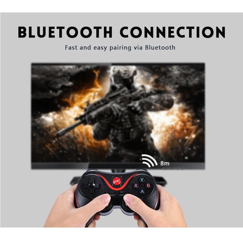 PXN T3 X3 Wireless Bluetooth Gamepad Game Controller Game Pad for iOS Android Smartphones Tablet Windows